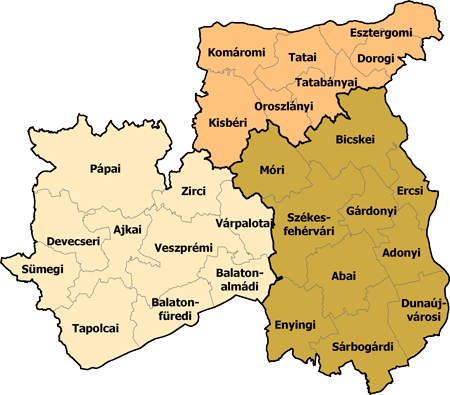 Közép-Dunántúl régió - uniós fejlesztések